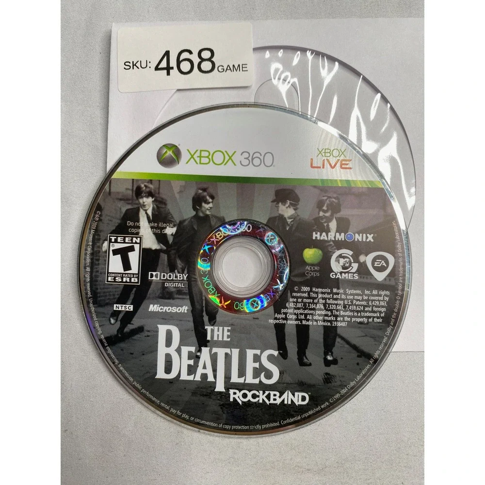 The Beatles Rock Band Xbox 360